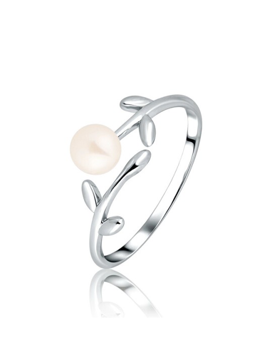 JVD Anello aperto in argento con perla SVLR1268XD5P1 - Circonferenza: 54 mm donna