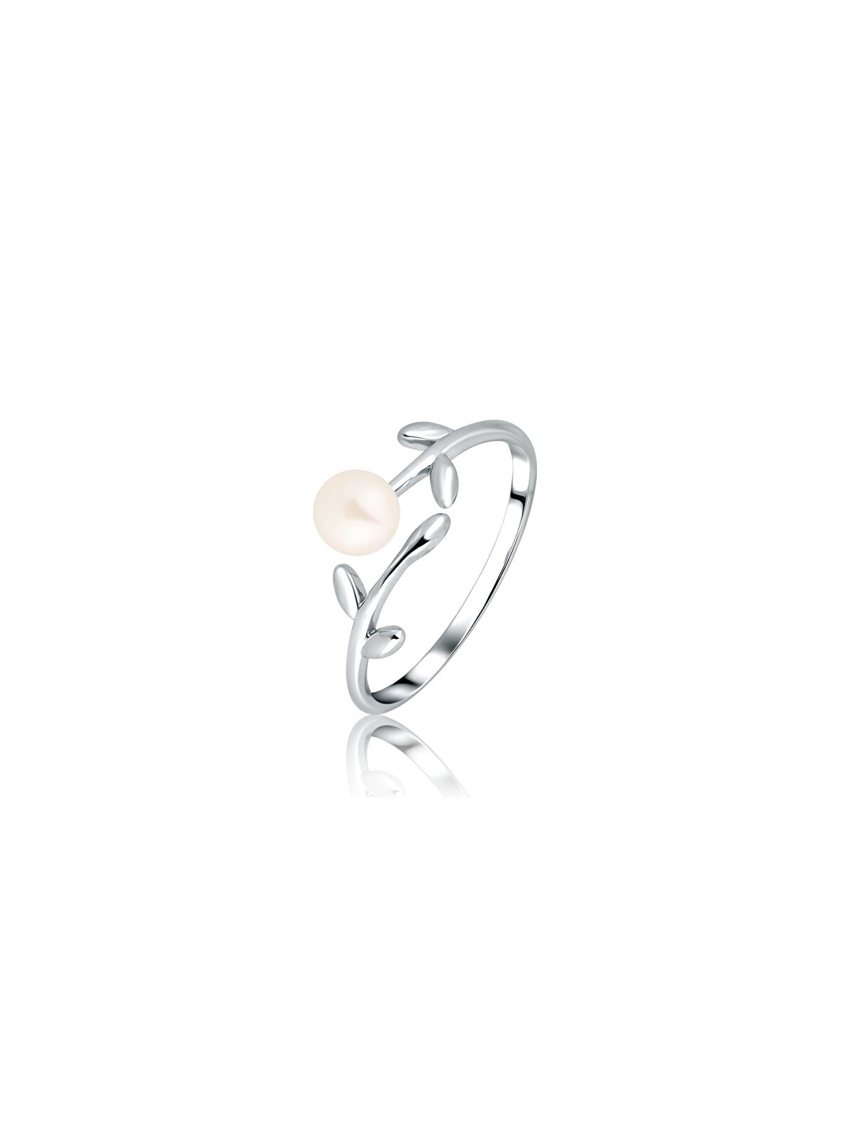 JVD Anello aperto in argento con perla SVLR1268XD5P1 - Circonferenza: 54 mm donna