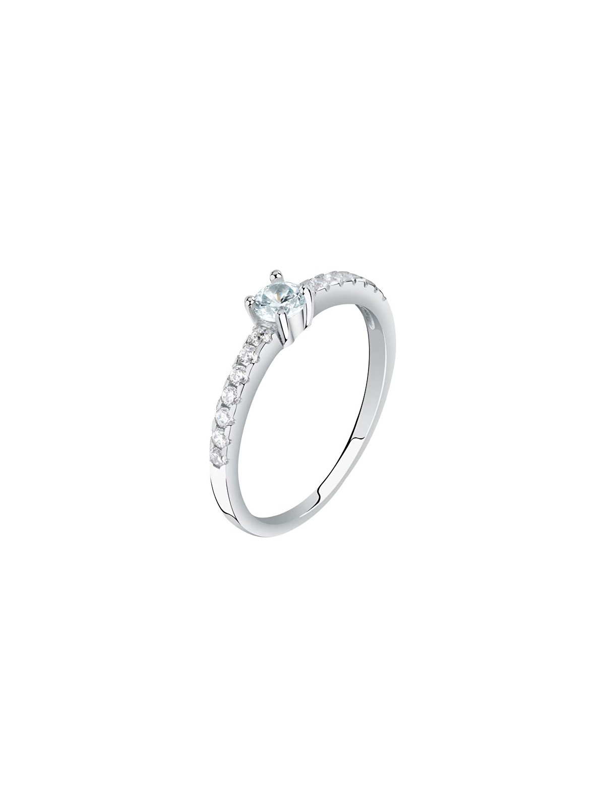 La Petite Story Affascinante anello in argento con zirconi Argento LPS03AWV090 - Diametro: 54 mm donna