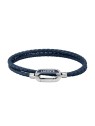 Lacoste Bracciale in pelle da uomo Starboard 2040112 - Lunghezza: 17.5 cm uomo