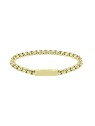 Lacoste Elegante bracciale da uomo placcato oro L`Essentiel 2040124 - Lunghezza: 22 cm uomo