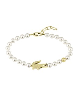 Lacoste Bracciale di perle da donna Matchpoint 204043 - Lunghezza: 21.5 cm donna