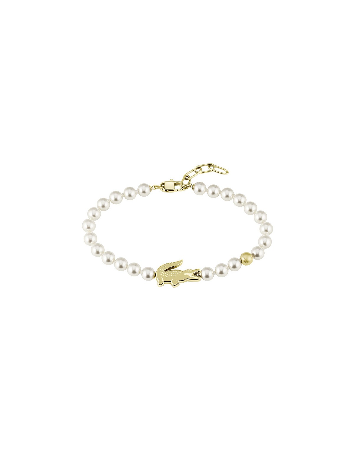Lacoste Bracciale di perle da donna Matchpoint 204043 - Lunghezza: 21.5 cm donna