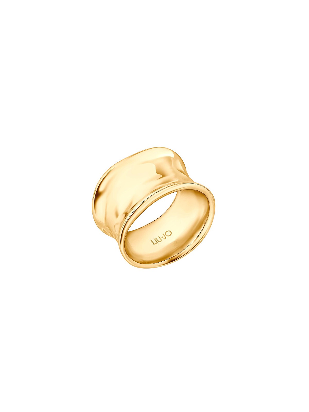 Liu Jo Anello di design placcato oro Essential LJ2731M - Circonferenza: 56 mm donna