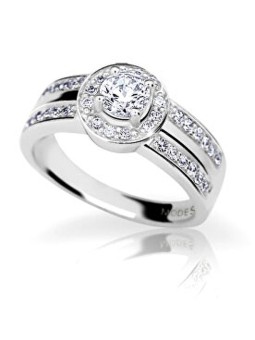 Modesi Anello in argento senza tempo con zirconi WAIYT-R - Diametro: 52 mm donna