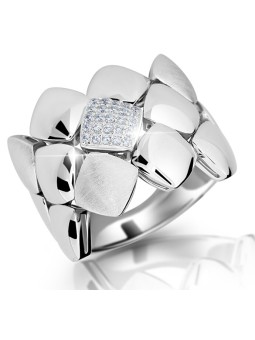 Modesi Progetta un anello in argento M13045 - Circonferenza: 56 mm donna