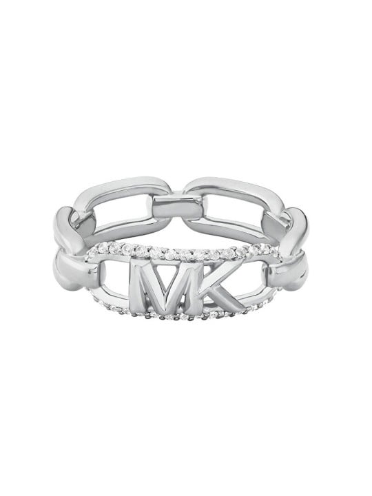 Michael Kors Anello in argento con zirconi Premium MKC1658CZ040 - Diametro: 52 mm donna