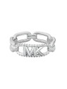 Michael Kors Anello in argento con zirconi Premium MKC1658CZ040 - Diametro: 52 mm donna