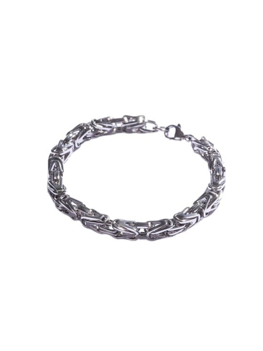 Marc Malone Elegante bracciale da uomo in acciaio MCGB5060S - Lunghezza: 19 cm uomo
