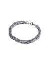 Marc Malone Elegante bracciale da uomo in acciaio MCGB5060S - Lunghezza: 19 cm uomo