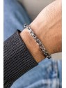 Marc Malone Elegante bracciale da uomo in acciaio MCGB5060S - Lunghezza: 19 cm uomo