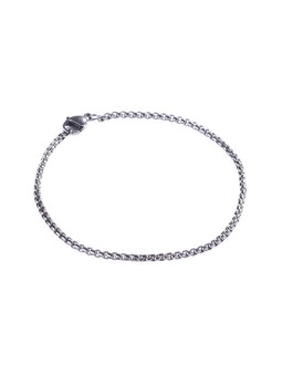 Marc Malone Bracciale da uomo in acciaio MCGB5063S - Lunghezza: 19 cm uomo