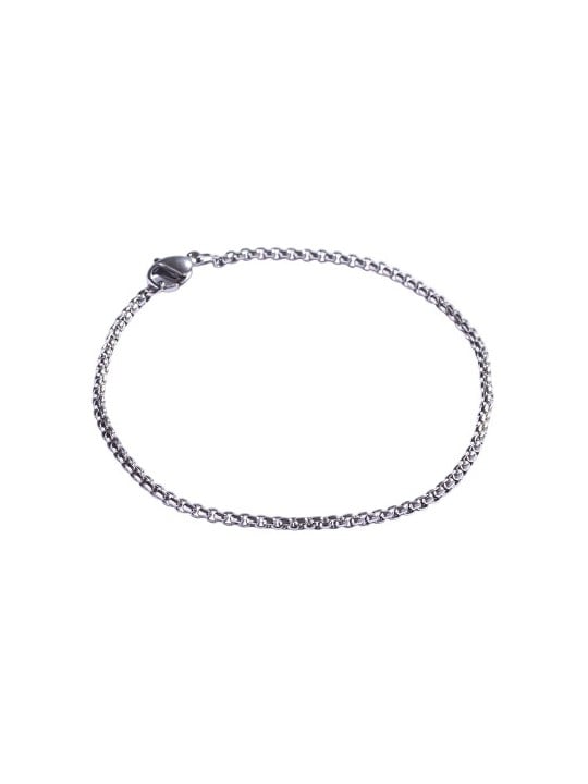 Marc Malone Bracciale da uomo in acciaio MCGB5063S - Lunghezza: 19 cm uomo