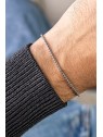 Marc Malone Bracciale da uomo in acciaio MCGB5063S - Lunghezza: 19 cm uomo