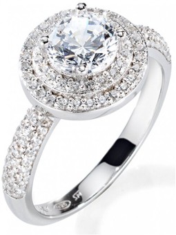 Morellato Anello di lusso in argento Tesori SAIW08 - Diametro: 58 mm donna