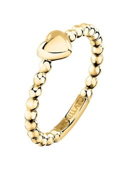 Morellato Delicato anello a cuore placcato oro Talismani SAIX29 - Diametro: 52 mm donna