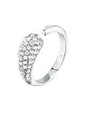 Morellato Anello aperto scintillante con cristalli Design SAYP1401 - Diametro: 50 mm donna