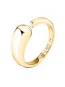 Morellato Anello distintivo placcato oro per donna Design SAYP1601 - Diametro: 54 mm donna