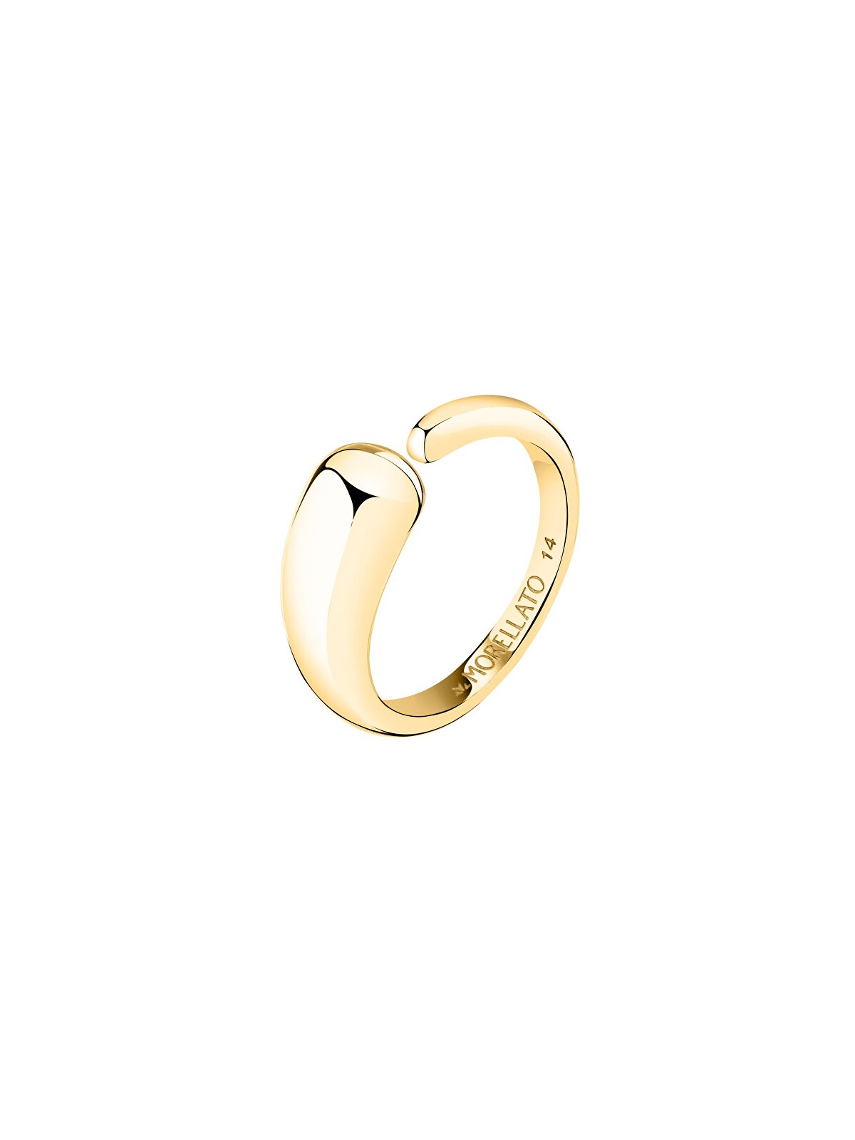 Morellato Anello distintivo placcato oro per donna Design SAYP1601 - Diametro: 58 mm donna