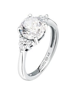 Morellato Anello in argento lucido da donna Tesori SAIW29901 - Diametro: 56 mm donna