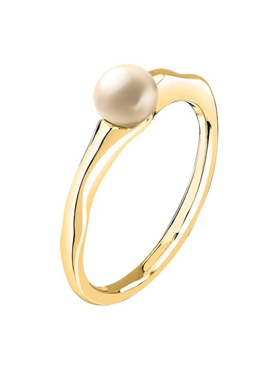 Morellato Affascinante anello placcato oro Perla SXU440 - Diametro: 54 mm donna
