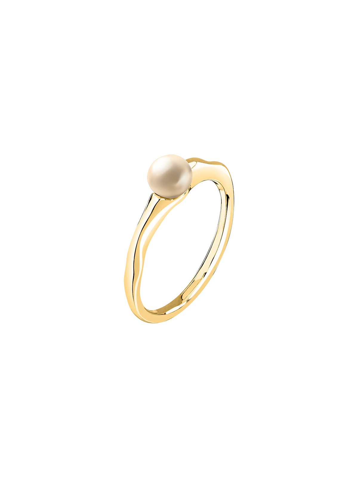 Morellato Affascinante anello placcato oro Perla SXU440 - Diametro: 54 mm donna