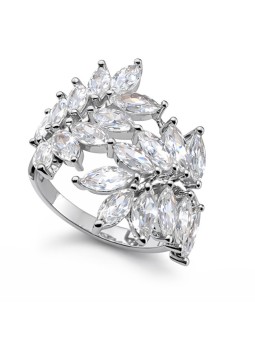 Oliver Weber Anello di lusso con zirconi cubici Sheaf 41184 - Circonferenza: 54 mm donna