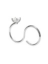 PDPAOLA Modello doppio anello in pietra zircone Sofia AN02-A27 - Diametro: 58 mm donna