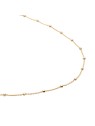 Sparkling Collana da donna placcata oro con sfere SN-SBG-0 - Lunghezza: 50 cm donna