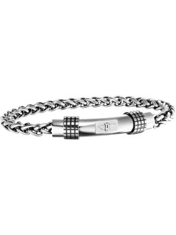Police Bracciale da uomo in acciaio Chicago 26049BSS/01 - Lunghezza: 22 cm uomo