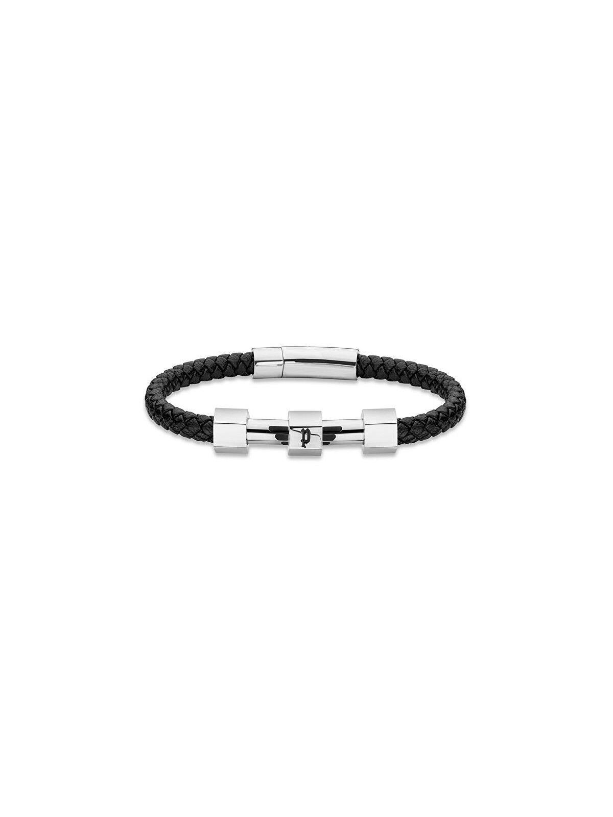 Police Bracciale da uomo moderno in pelle PEAGB211962 - Lunghezza: 19 cm uomo