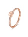 Rosato Bellissimo anello portafortuna in bronzo Allegra RZA022 - Diametro: 56 mm donna