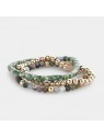 Rebel&Rose Bracciale giocoso con perline Indian Summer RR-40083-R - Dimensioni: 15 cm - XS unisex
