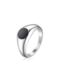 S'Agapõ Anello moderno in acciaio per uomo Ripple SRP36 - Diametro: 63 mm uomo
