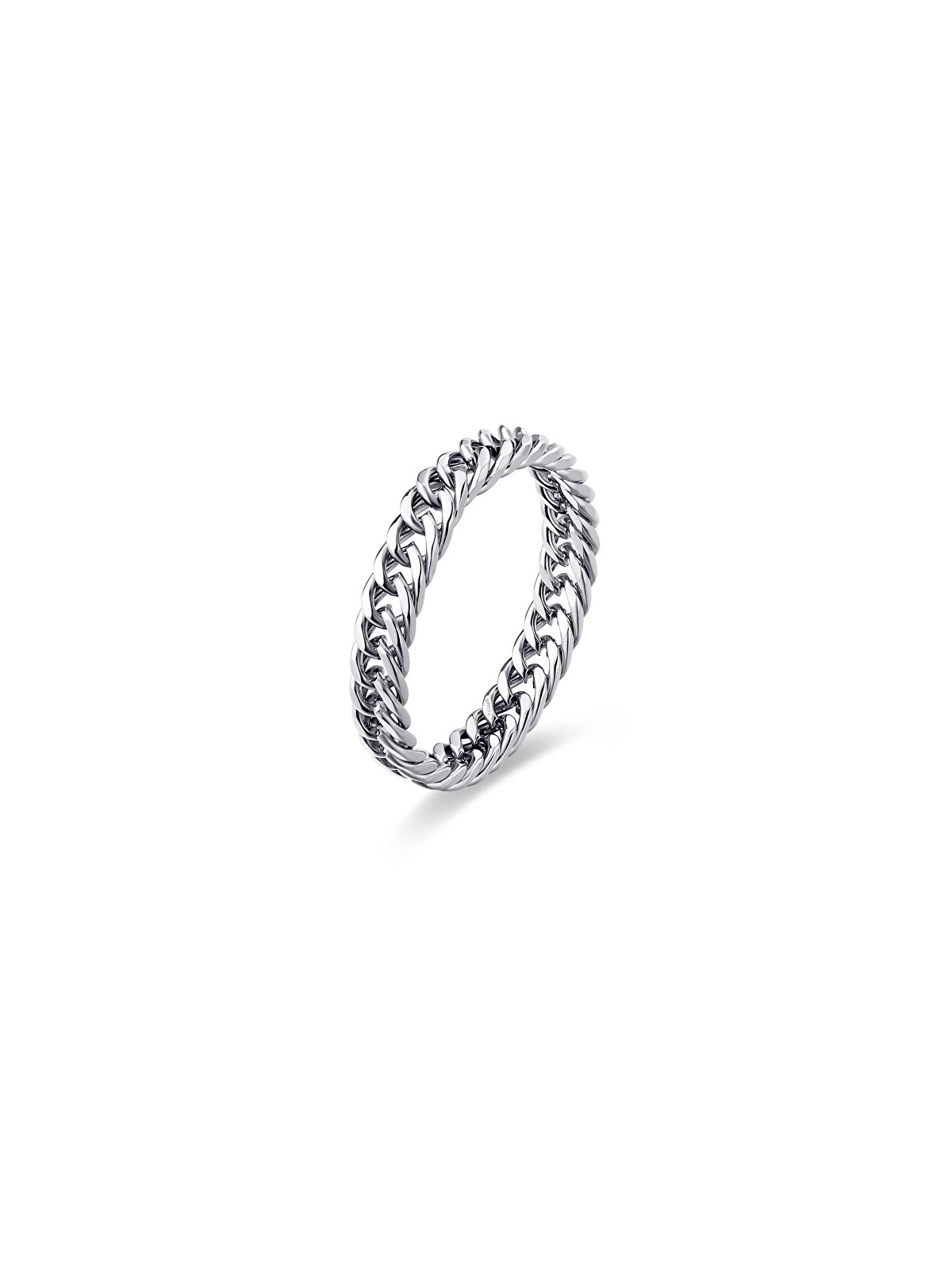 S'Agapõ Anello imperdibile in acciaio For Love SFV44 - Diametro: 58 mm donna