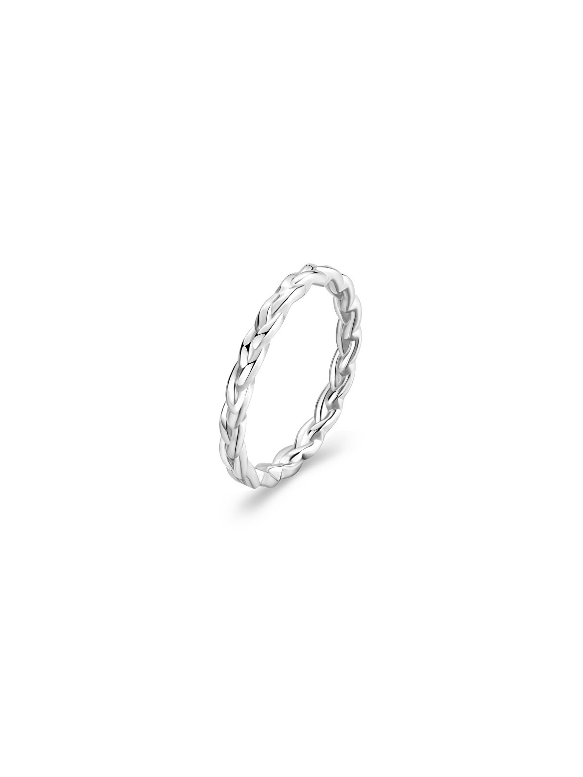 S'Agapõ Elegante anello in acciaio For Love SFV47 - Diametro: 56 mm unisex
