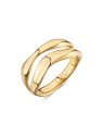 S'Agapõ Elegante anello in acciaio placcato oro Emotion SMO32 - Circuito: 52 mm donna