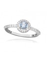 Silver Cat Elegante anello in argento con zirconi cubici SC491 - Giro: 58 mm donna