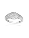 Silver Cat Anello scintillante in argento con zirconi cubici Beauty SC641 - Circonferenza: 56 mm donna