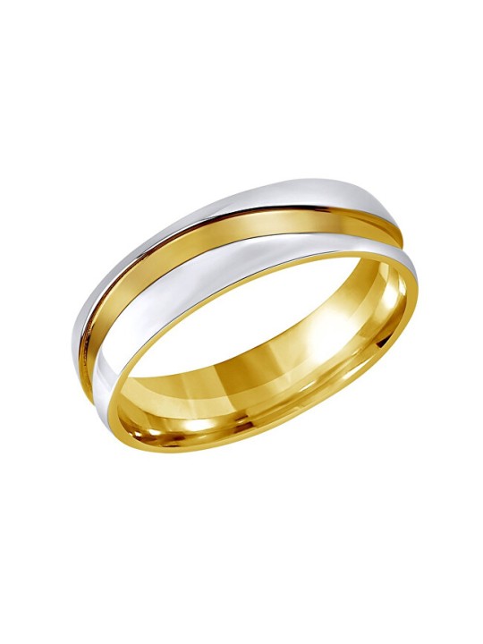 Silvego Fede nuziale in acciaio da uomo MARIAGE RRC2050-M - Diametro: 61 mm uomo