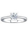 Silvego Anello in argento MADISON con Swarovski Zirconia JJJR2339sw - Diametro: 57 mm donna