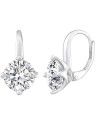 Silvego Orecchini in argento LILA con zircone trasparente LPS0620 - Dimensioni: L: (2 x 1.1 cm) donna