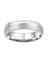 Silvego Fede nuziale in argento Amora per uomo e donna QRALP130M - Diametro: 51 mm unisex