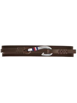 Tommy Hilfiger Bracciale da uomo in pelle TH2790191 - Lunghezza: 19,5 cm uomo