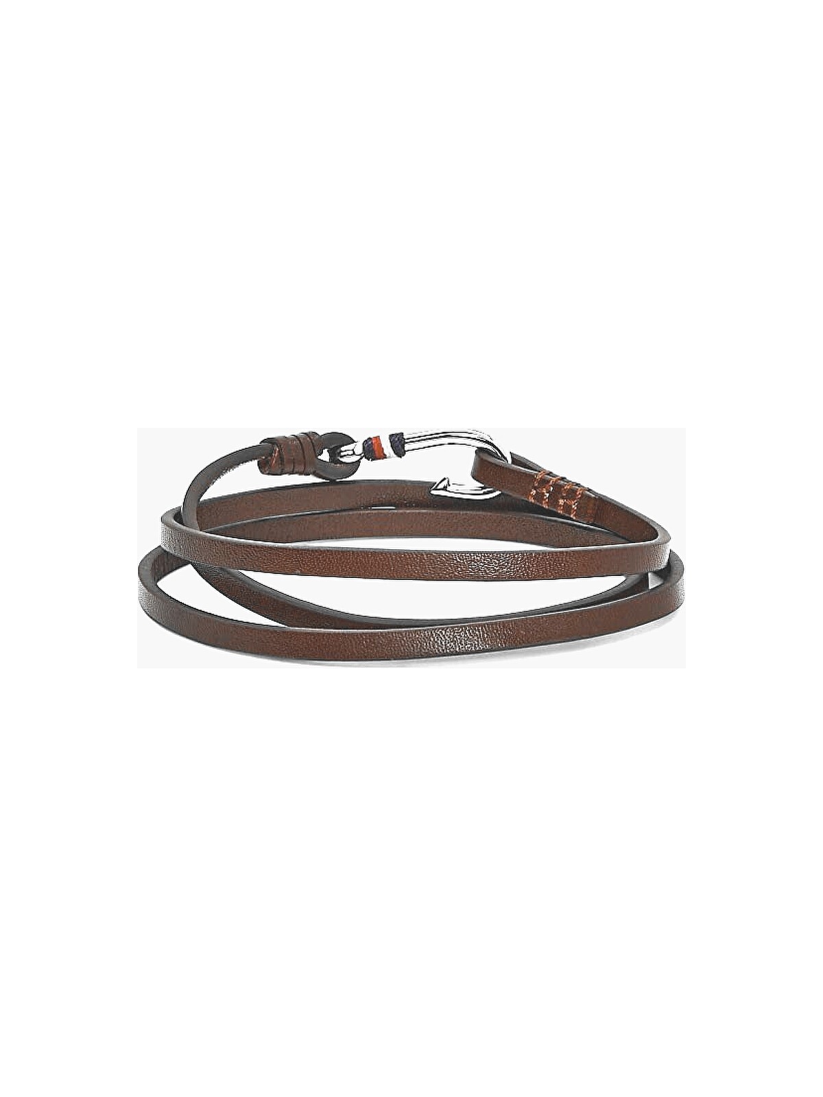 Tommy Hilfiger Bracciale da uomo in pelle TH2790191 - Lunghezza: 19,5 cm uomo