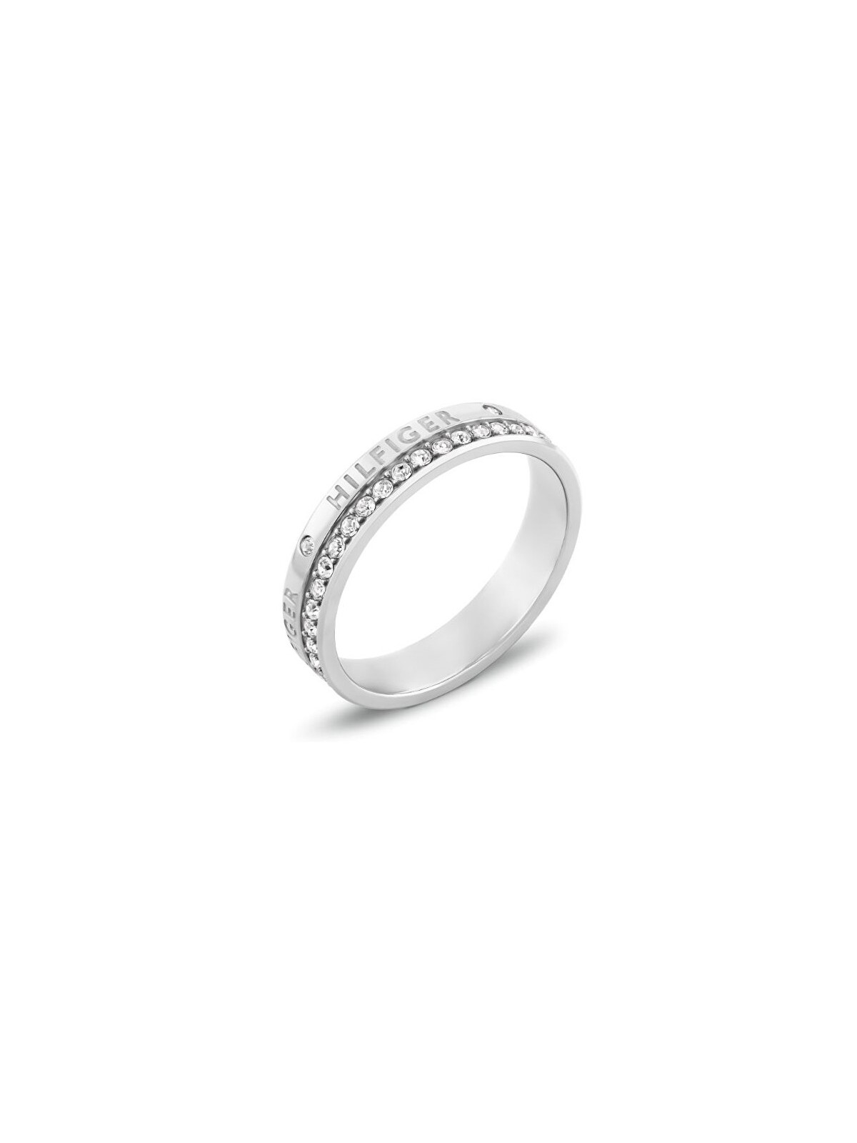 Tommy Hilfiger Anello in acciaio con cristalli Mini Crystals 2780910 - Diametro: 52 mm donna