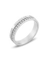 Tommy Hilfiger Anello in acciaio con cristalli Mini Crystals 2780910 - Diametro: 52 mm donna