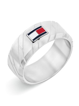Tommy Hilfiger Anello in acciaio da uomo Lars 2790574 - Diametro: 64 mm uomo