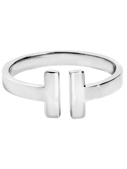 Troli Anello aperto in acciaio da donna - Diametro: 51 mm donna