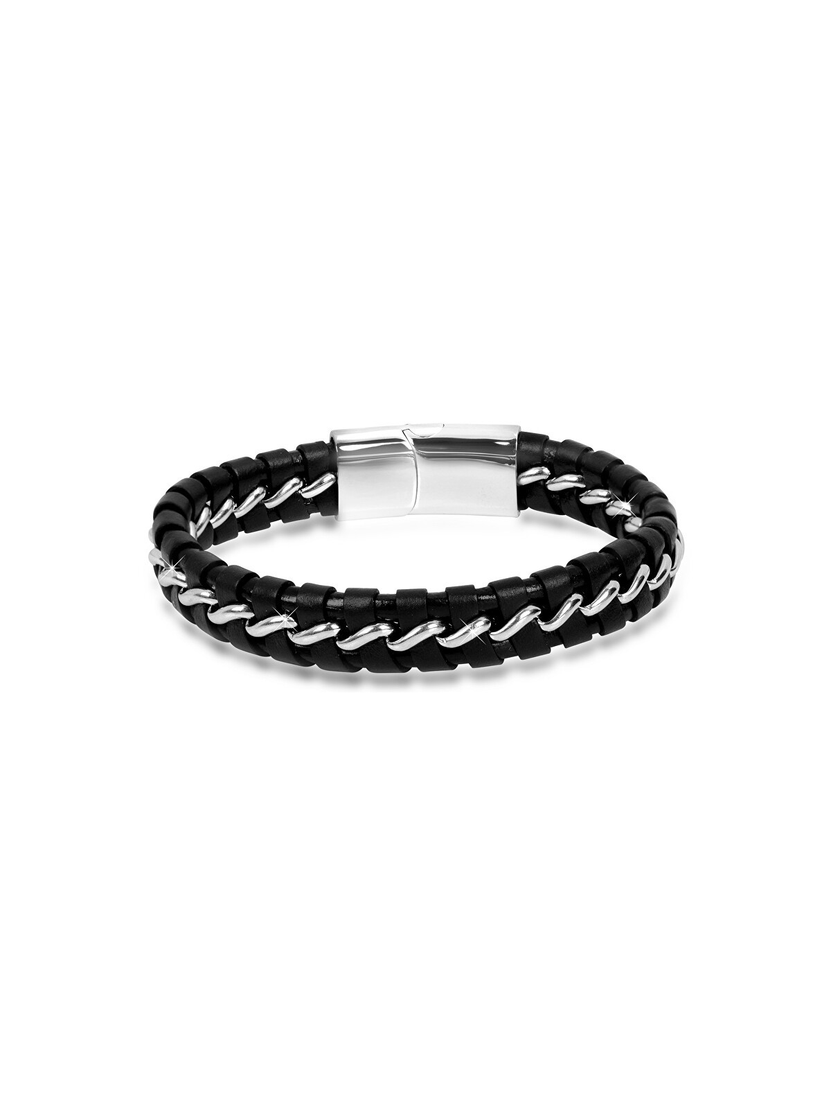 Troli Bracciale in pelle - Lunghezza: 21 cm uomo